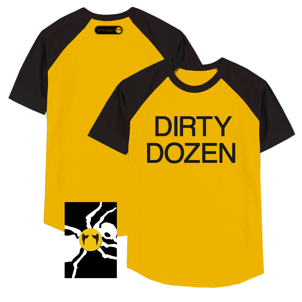 Keef Flint ‘Dirty Dozen’ T Shirt & Badge