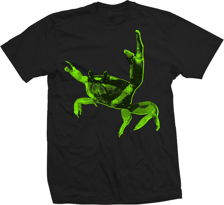 Green Neon Crab T-Shirt