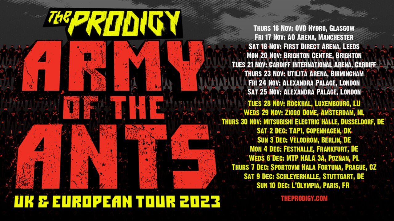 the prodigy tour 23